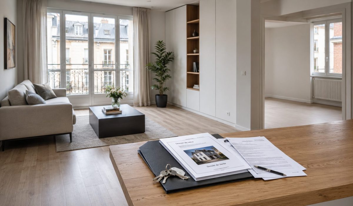 Appartement propre et lumineux prêt à être vendu après un nettoyage après décès professionnel